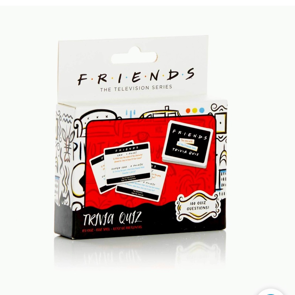 🆕 Friends TV show Trivia game with 100 Questions